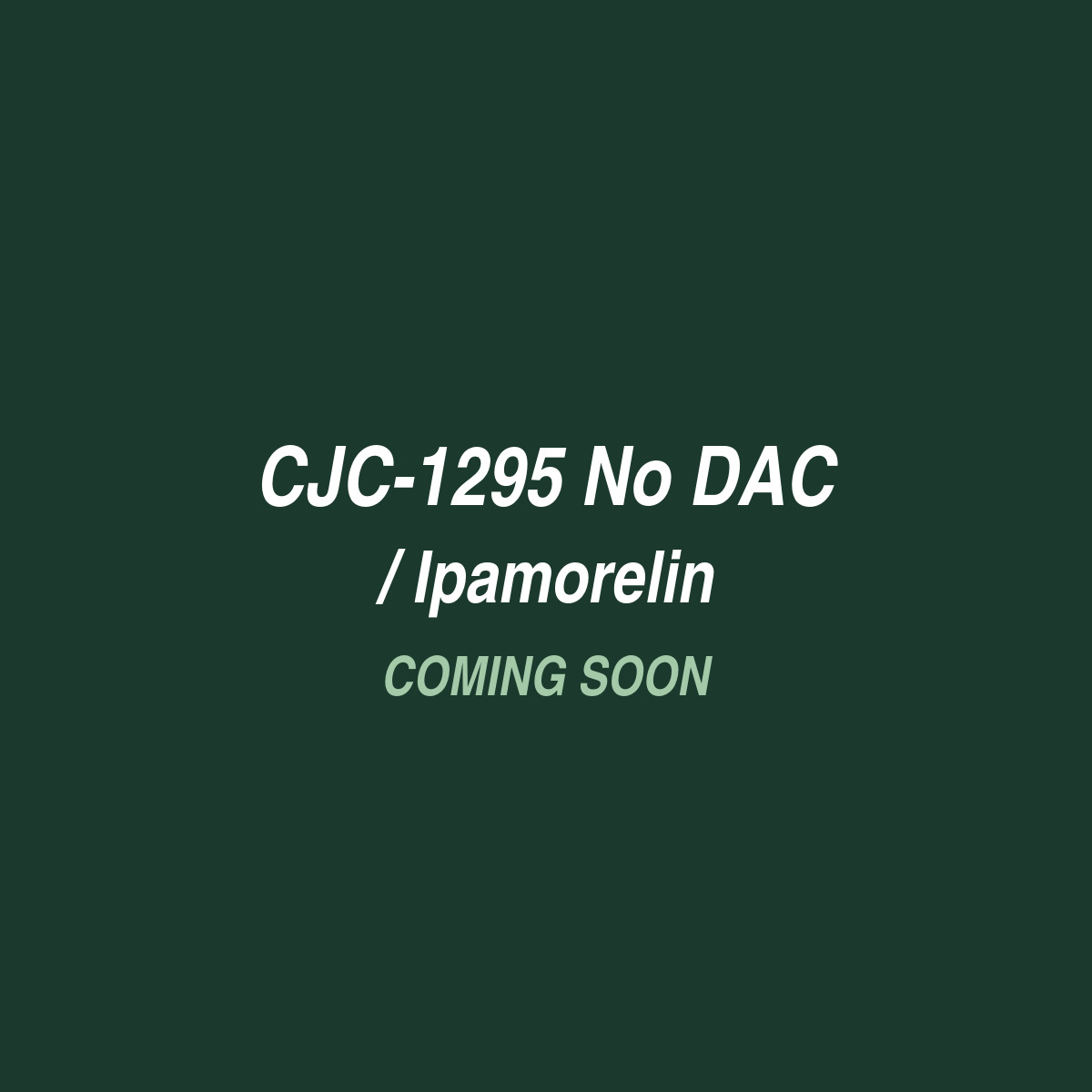 CJC-1295 No DAC Ipamorelin Blend